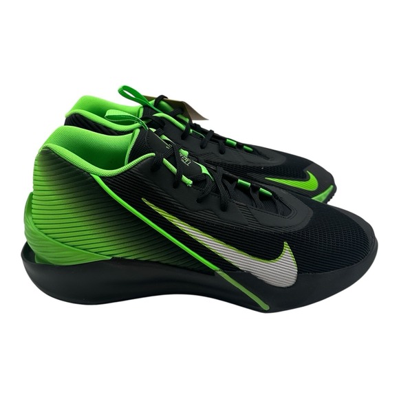 Nike GT Jump Academy Basketball Shoes Mens 10‎ Black/White/Green Strike Sneakers main image 7